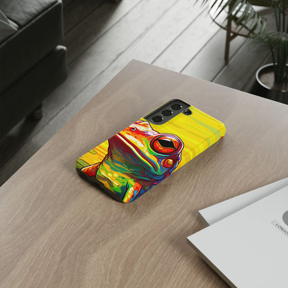 Vibrant Rainbow Frog Design – Samsung Galaxy Case