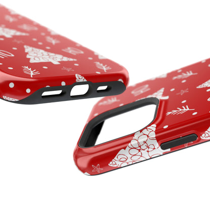 MagSafe iPhone Case: Ho Ho Ho – Christmas Tree Wonderland