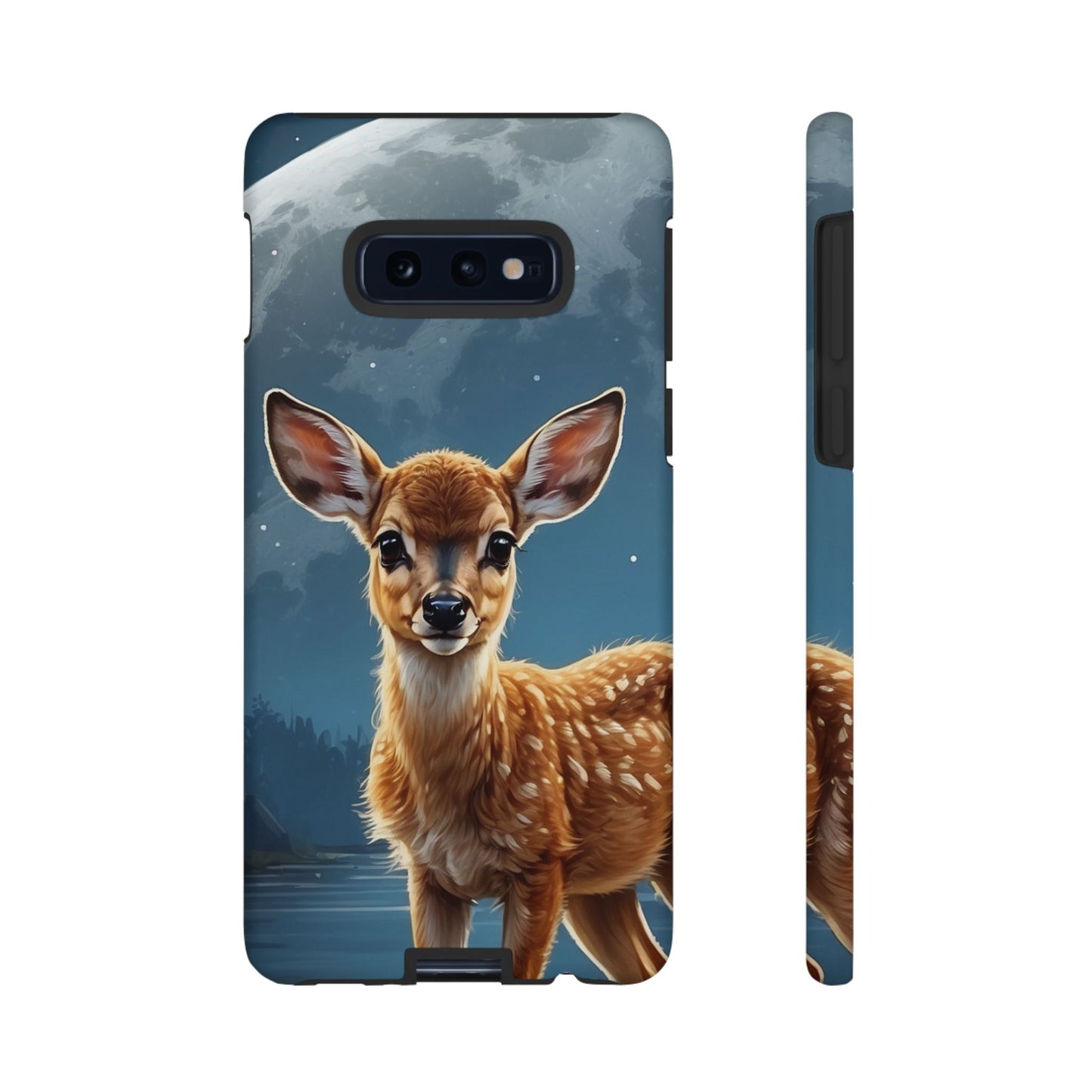 Samsung Galaxy Case – Enchanted Fawn Under the Moonlit Sky