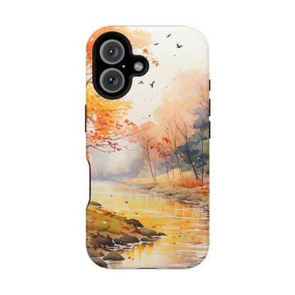 Autumn River Serenity – MagSafe iPhone Case