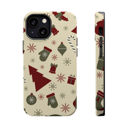 Vintage Holiday Cheer - MagSafe iPhone Series Case