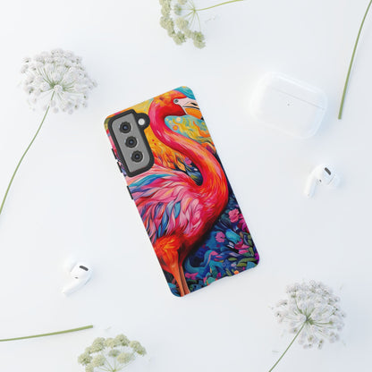 Flamingo Fiesta – Vibrant Flamingo Samsung Galaxy Phone Case