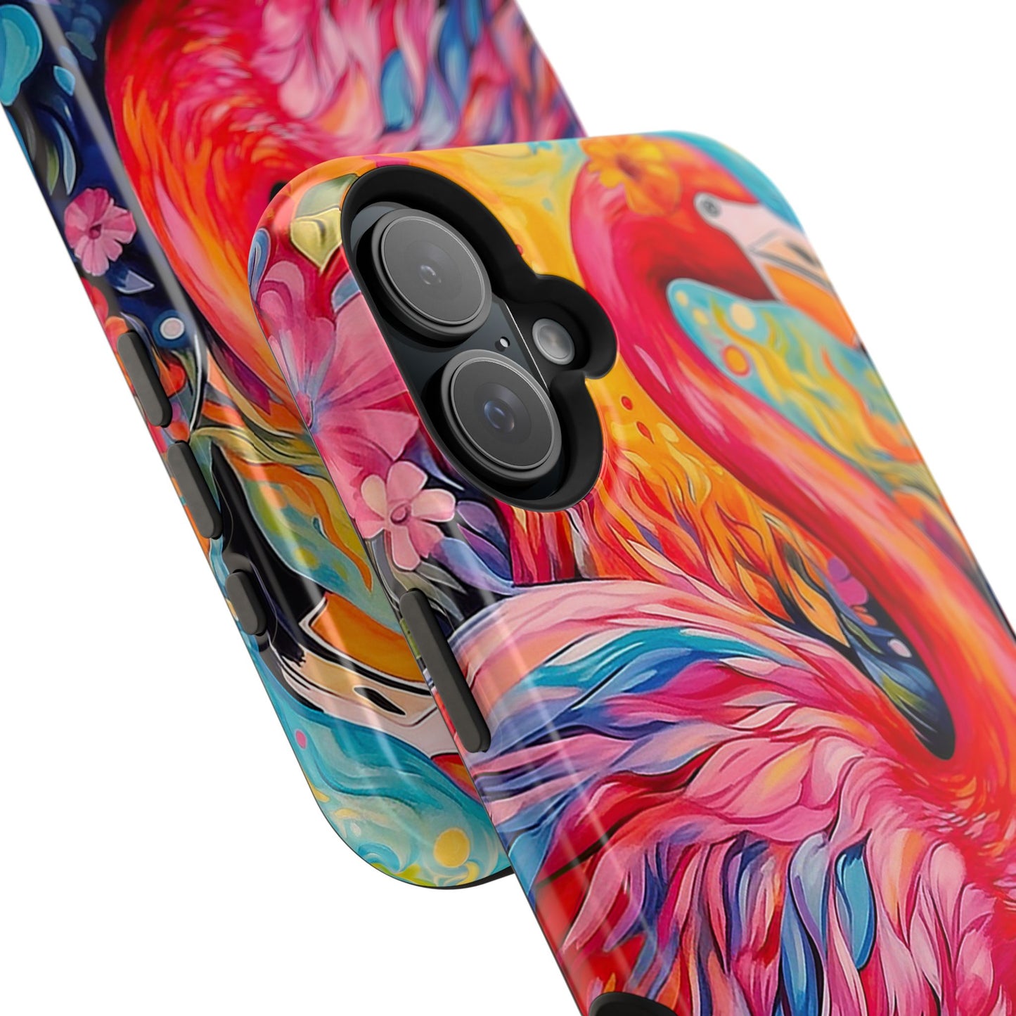 Flamingo Fiesta – Vibrant Flamingo MagSafe iPhone Cases