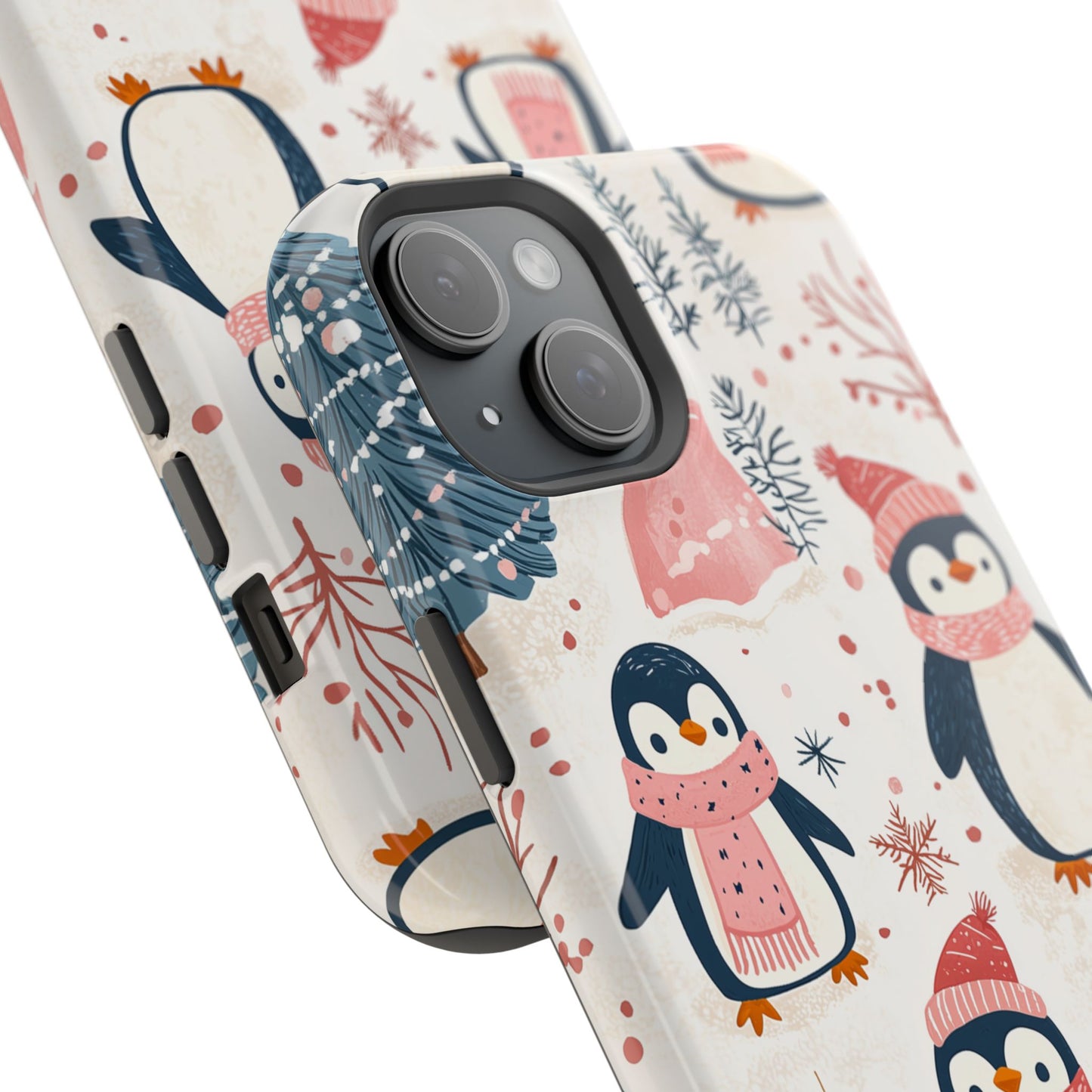 Penguin Paradise – Christmas Cheer MagSafe iPhone Case