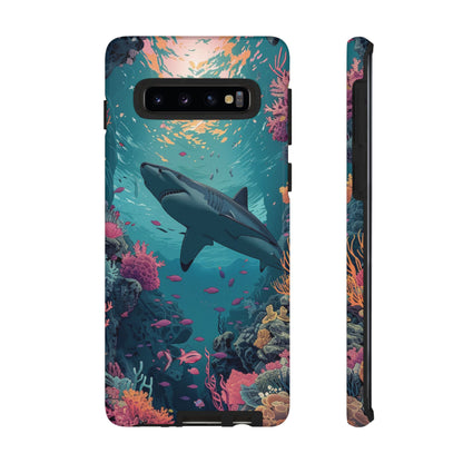 Ocean Shark Coral Reef iPhone Case