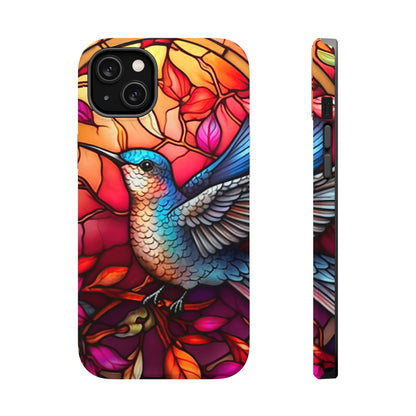 Radiant Multicolor Bird Artwork - MagSafe iPhone Case