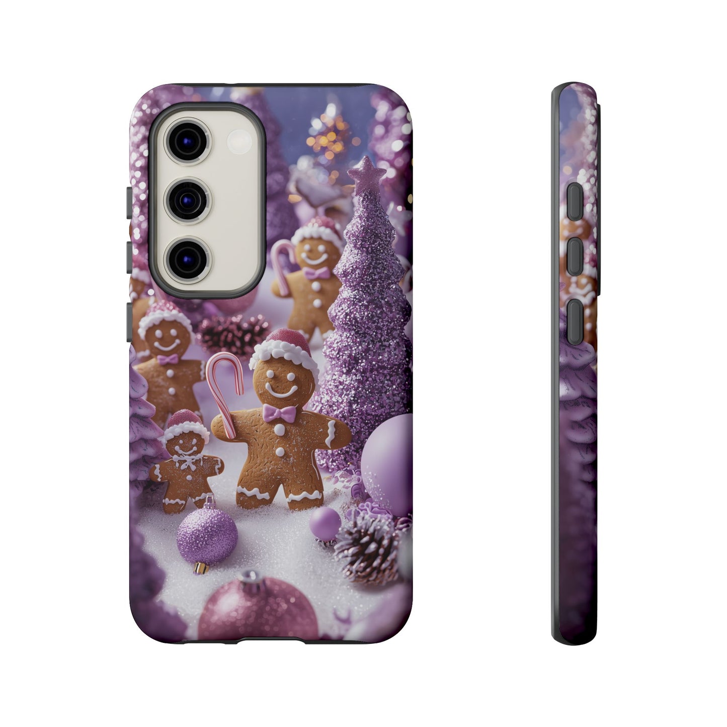 Pink Frosted Gingerbread Forest - Samsung Galaxy Series Case