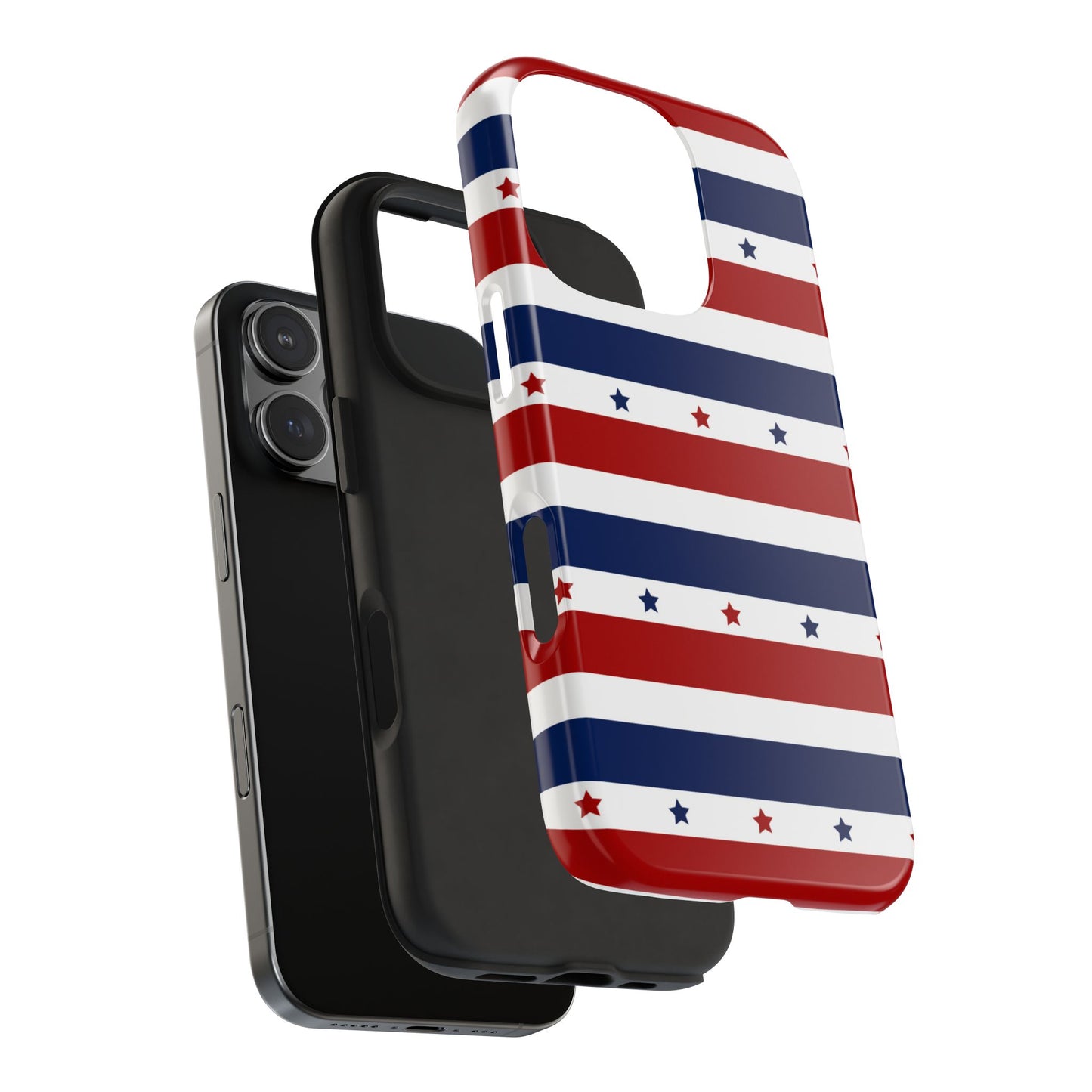 Patriotic Stars iPhone Case