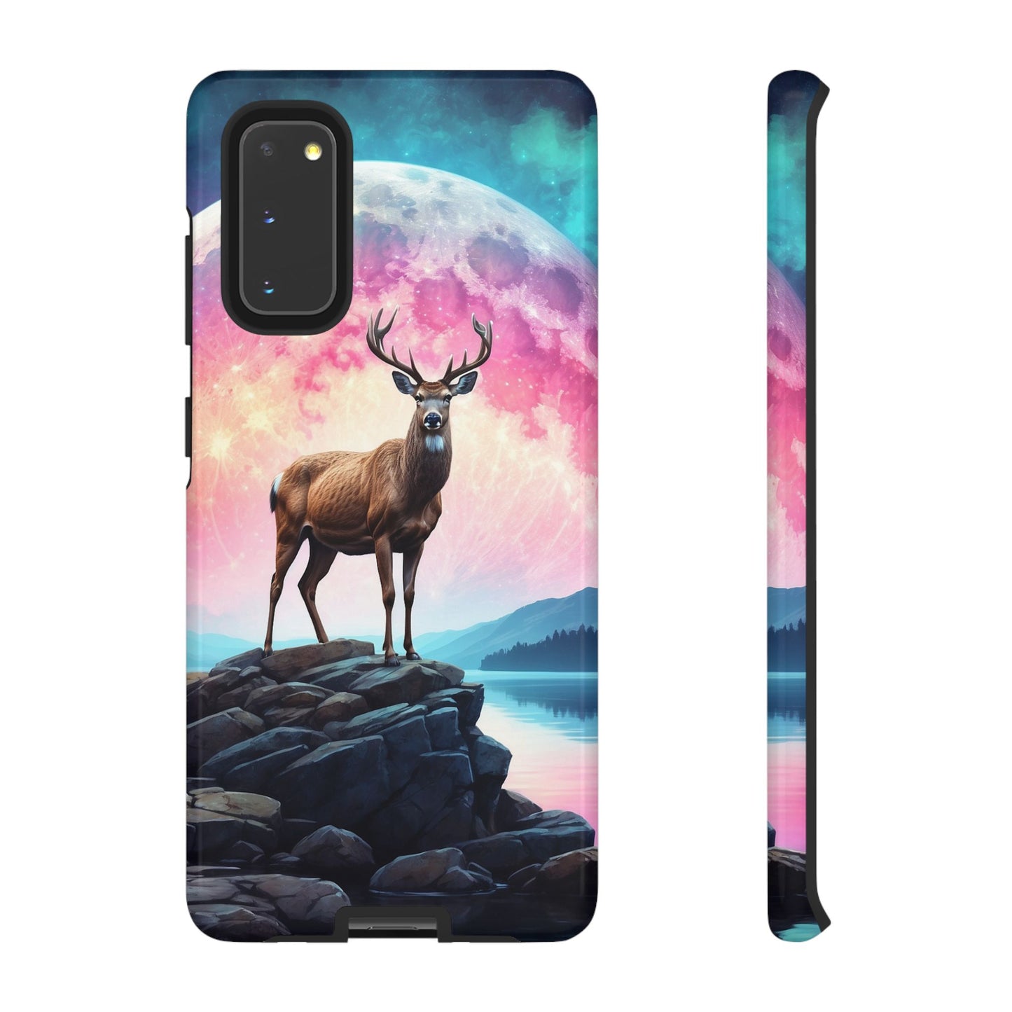 Stag in Moonlit Glow Samsung Galaxy Case