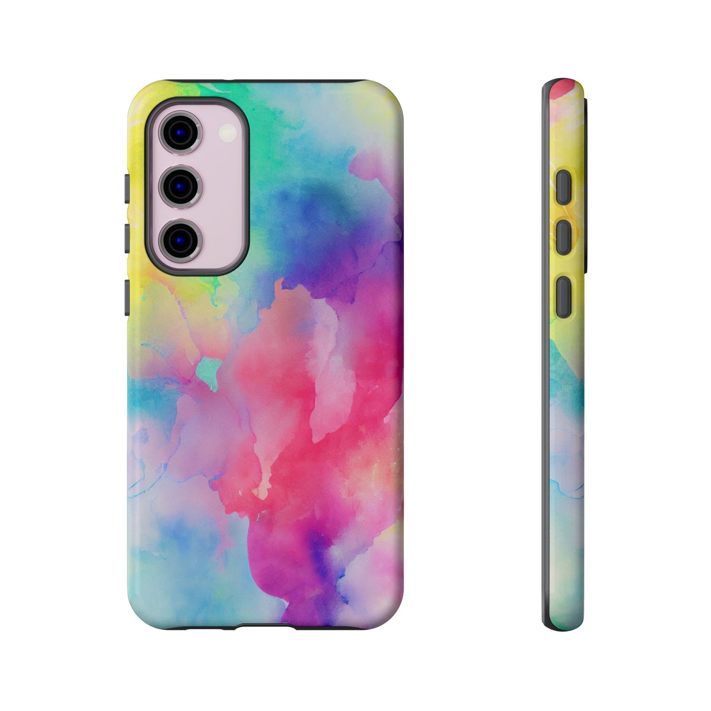 Pastel Watercolor Dream Samsung Galaxy Case – Slim Profile, Glossy Finish