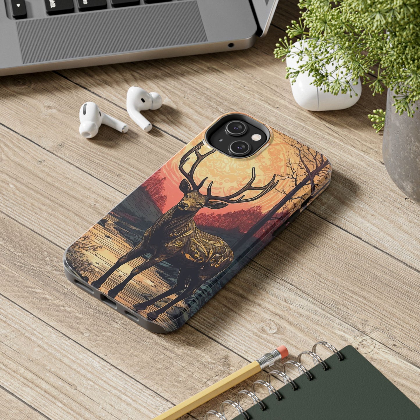 Celestial Stag – iPhone Case