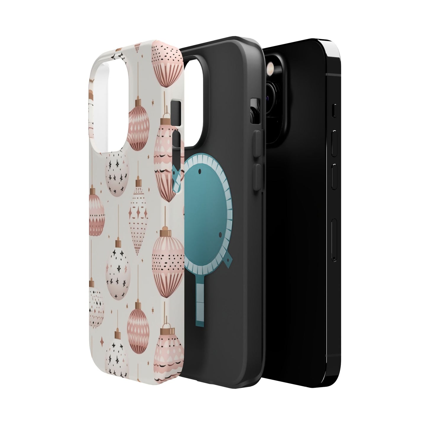 Blush Pink Holiday Ornaments - MagSafe iPhone Series Case