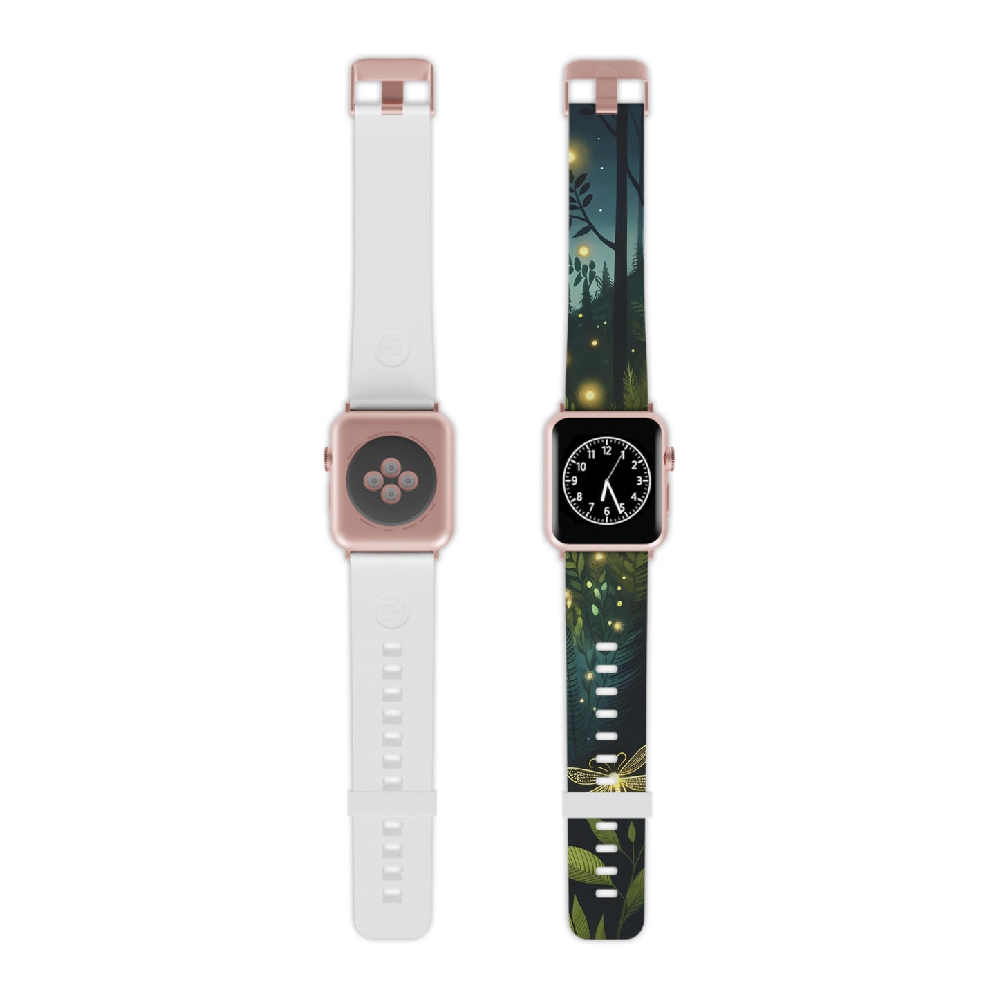 Firefly Midnight Mountain Frenzy Apple Watch Band | Glowing Fireflies in the Forest