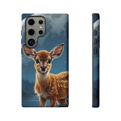 Samsung Galaxy Case – Enchanted Fawn Under the Moonlit Sky