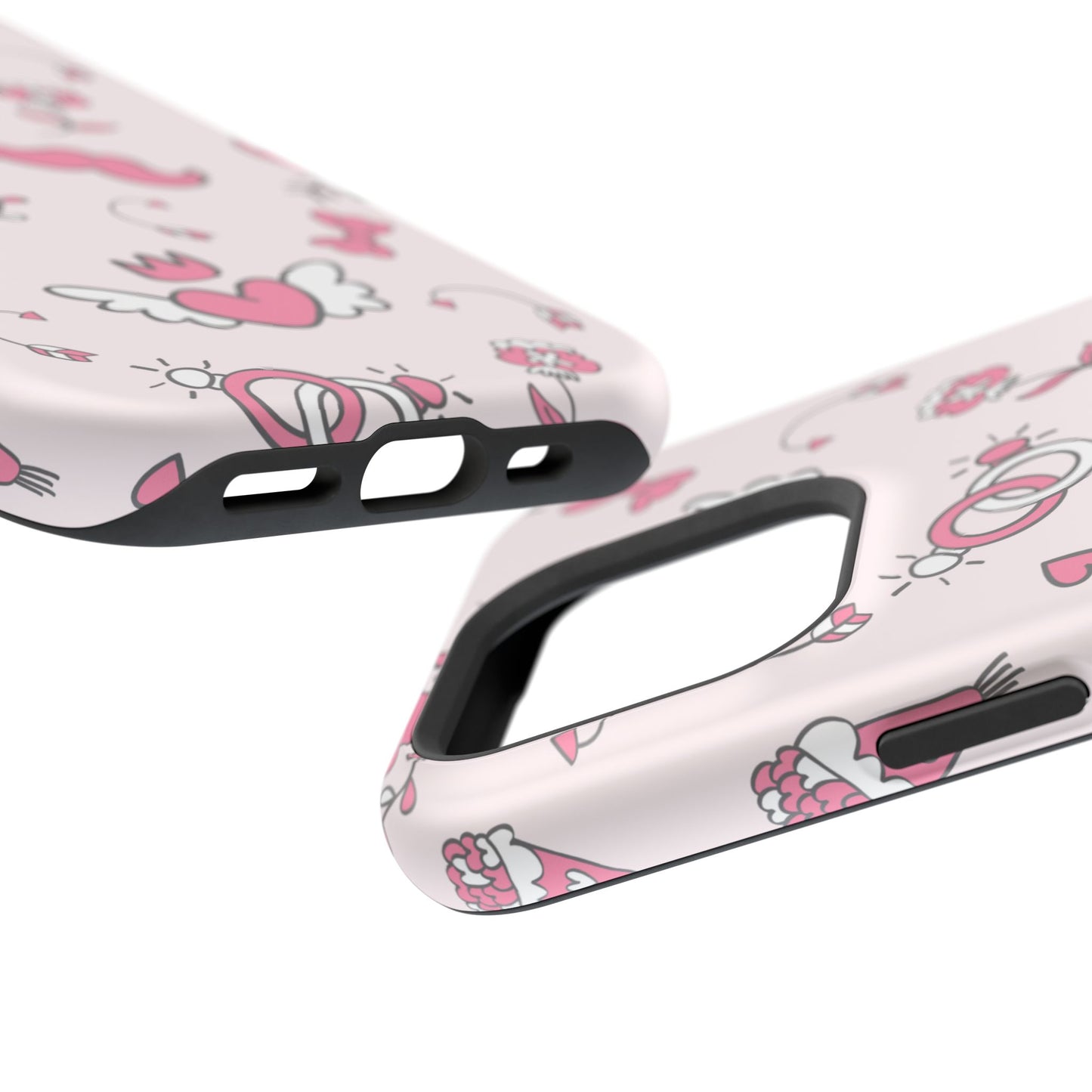 Pink Love Icons MagSafe Case