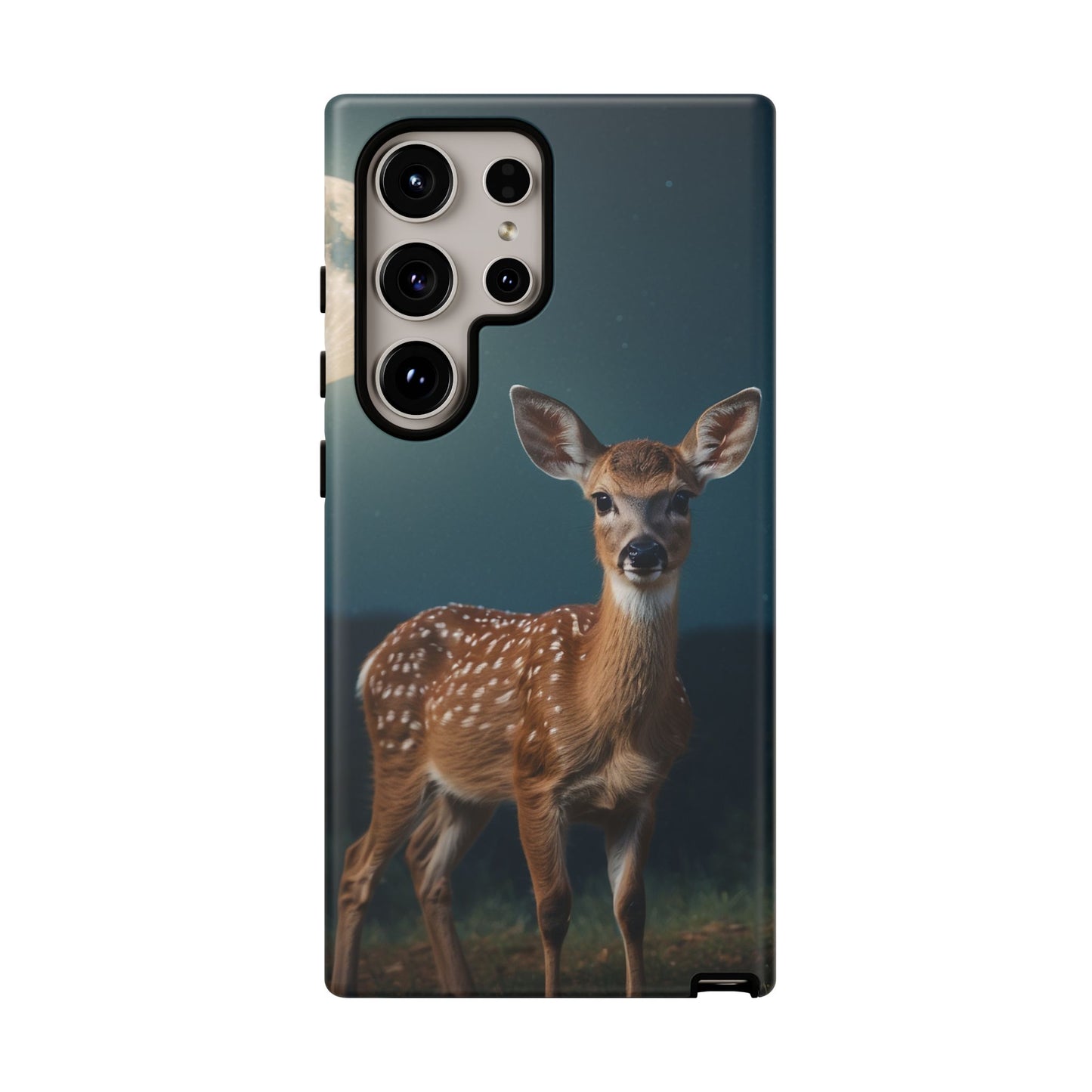 Samsung Galaxy Case – Mystic Fawn Under the Moonlit Sky