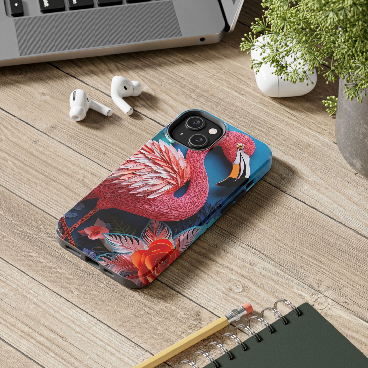 Flamingo Dreams – Bold Tropical iPhone Case