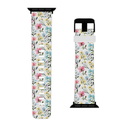 Watercolor Floral Bliss Apple Watch Band