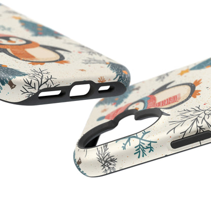 Snowy Christmas Cheer MagSafe iPhone Case