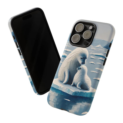 Arctic Serenity Seal iPhone Case