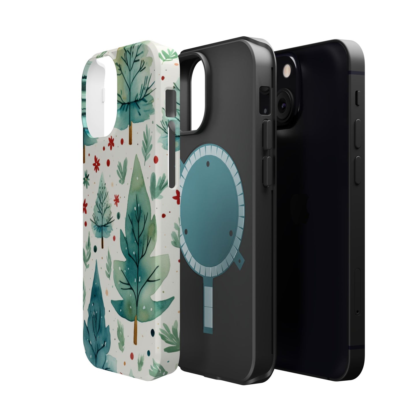 Watercolor Winter Forest - MagSafe iPhone Series Case