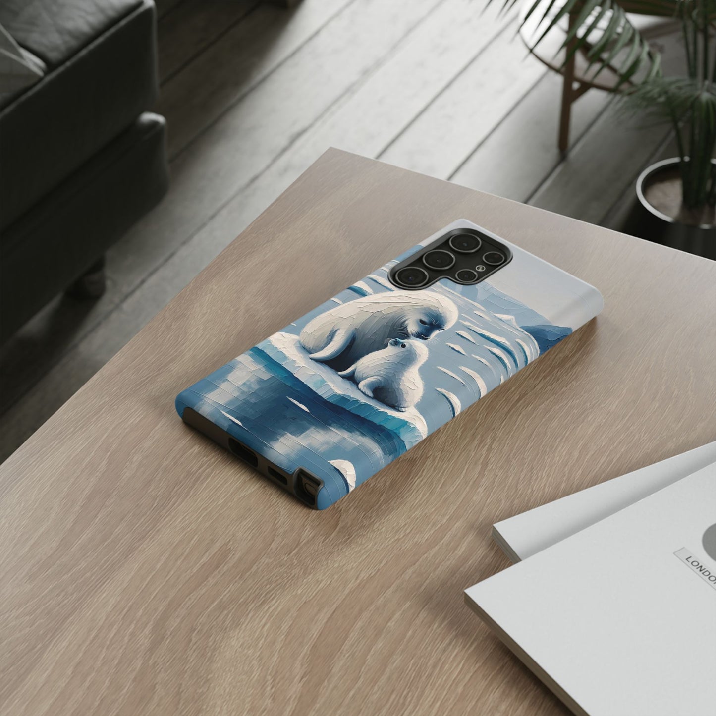 Arctic Serenity Seal iPhone Case