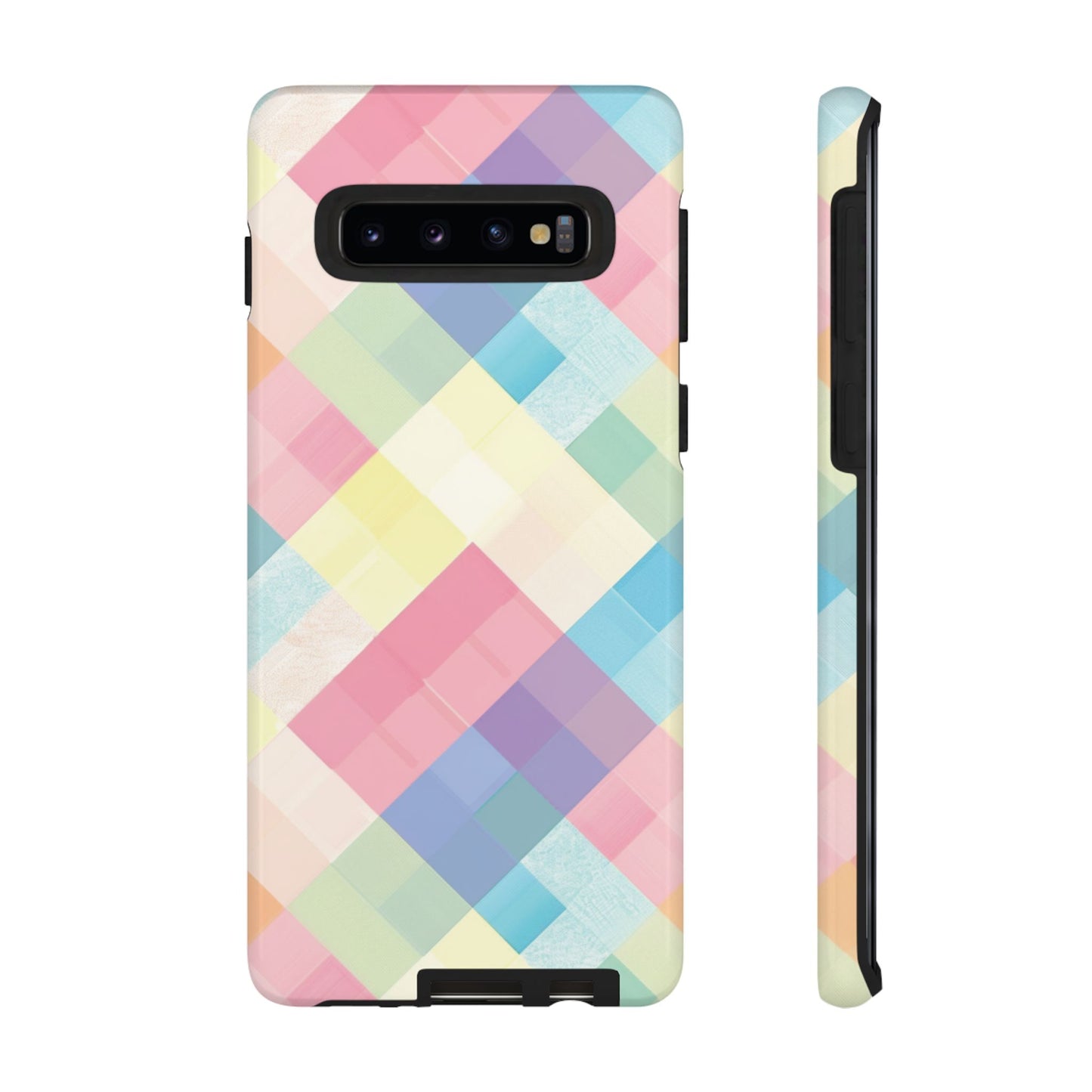 Spring Sonata Pastel Plaid Case