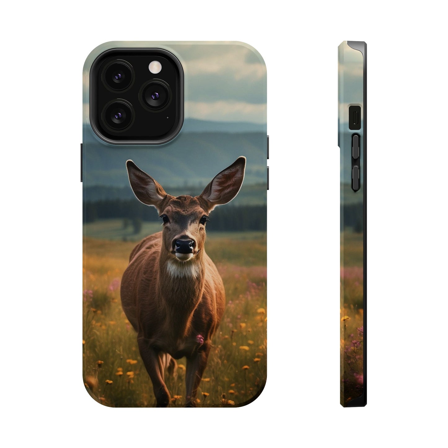 Rustic Meadow Deer – MagSafe iPhone Case