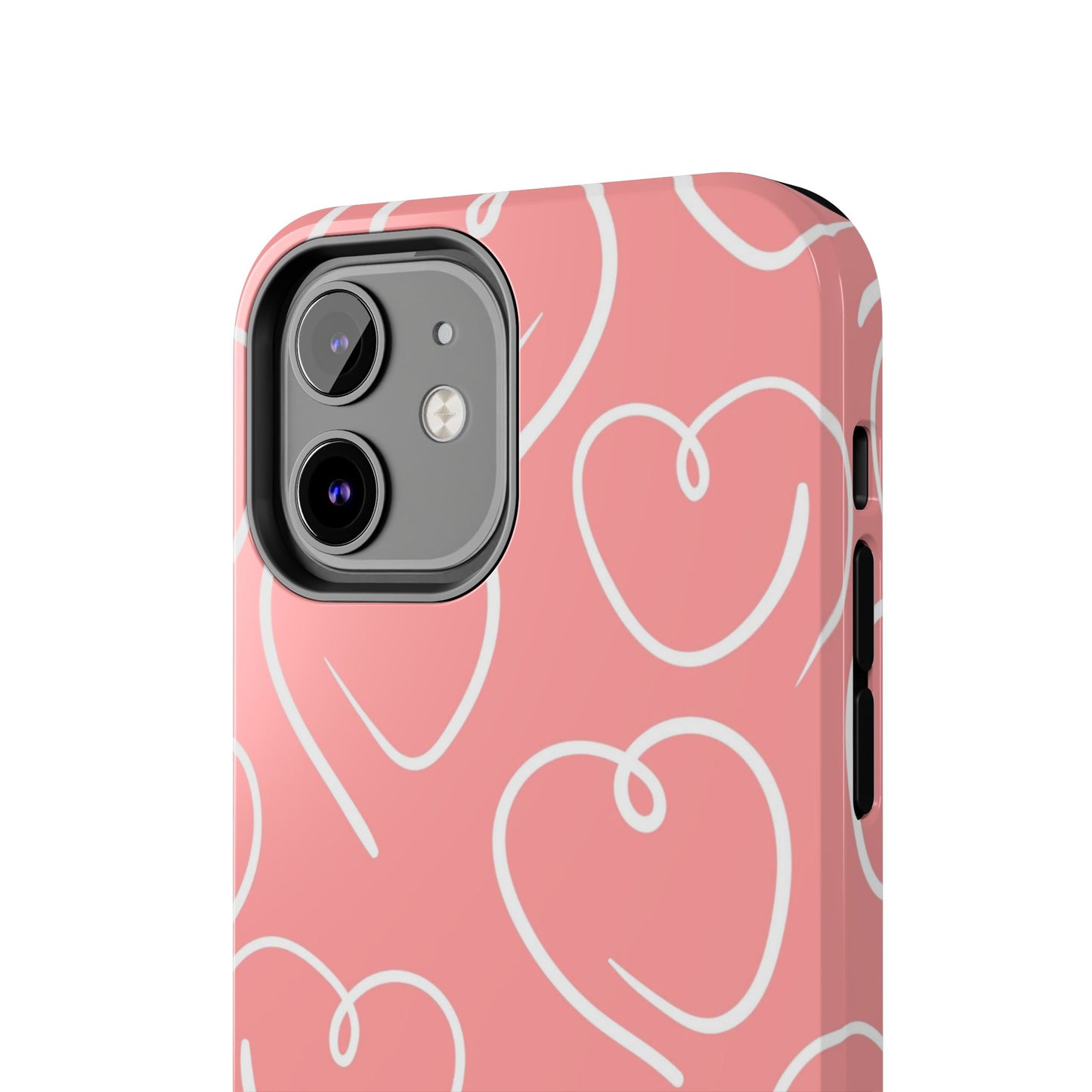 Happy Hearts iPhone Case