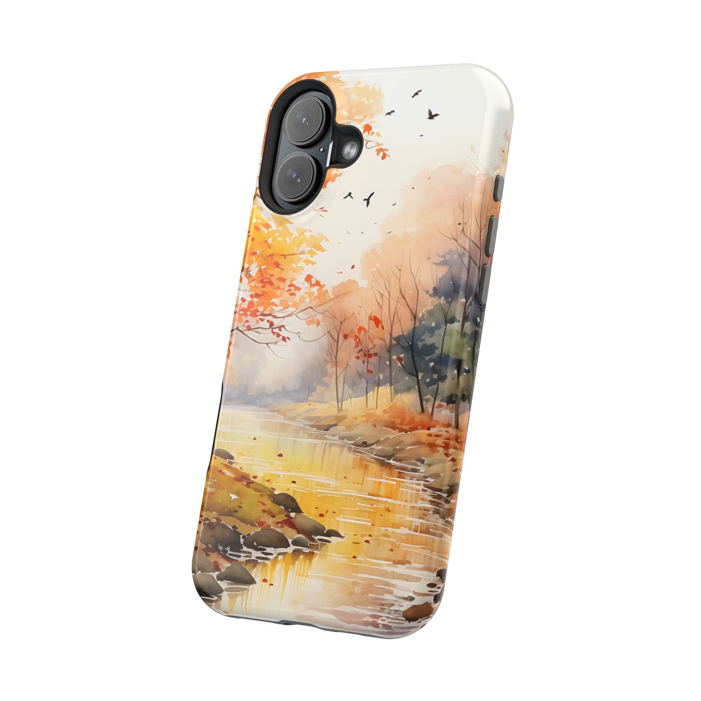 Autumn River Serenity – MagSafe iPhone Case