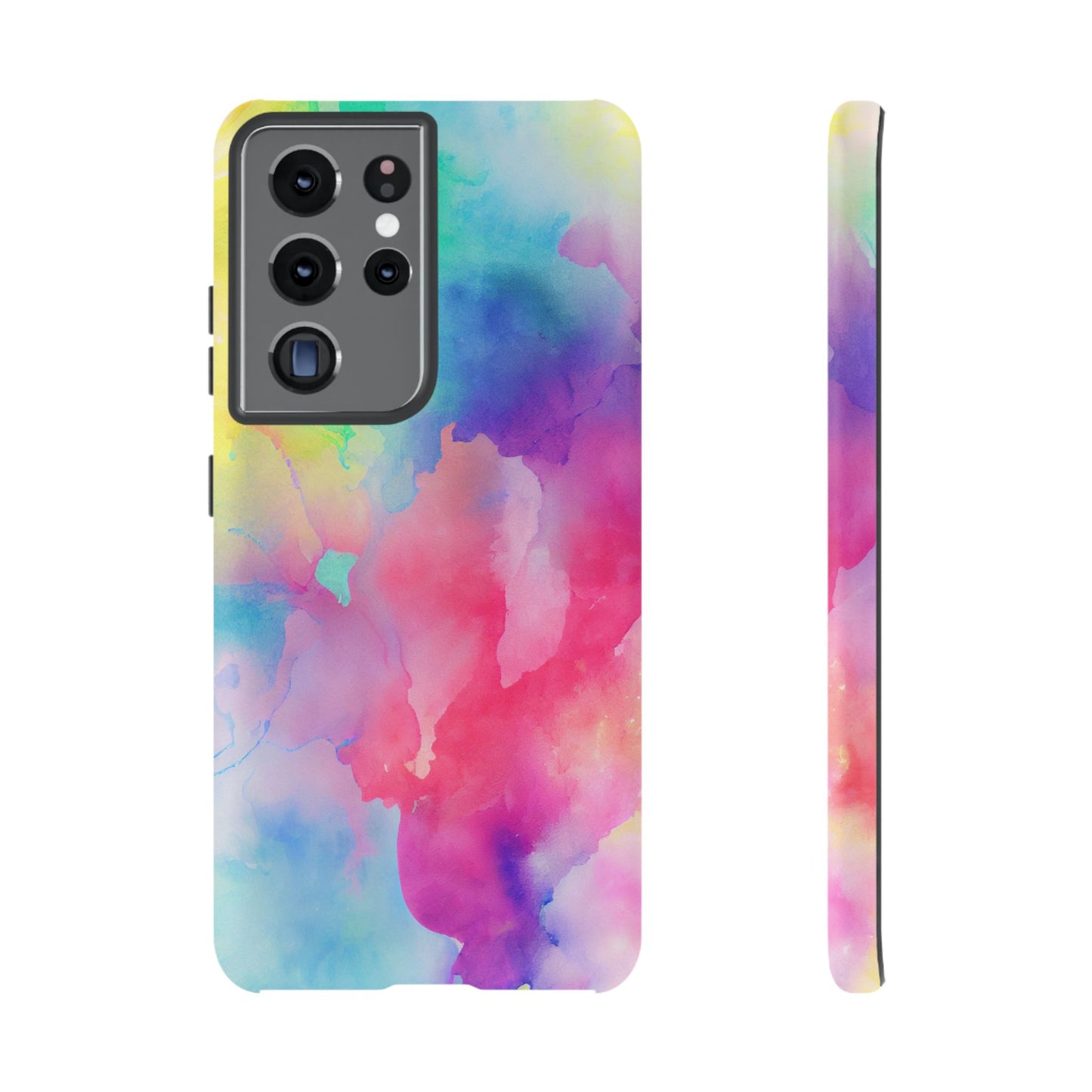 Pastel Watercolor Dream Samsung Galaxy Case – Slim Profile, Glossy Finish