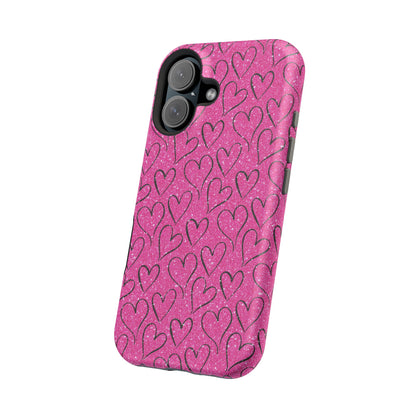 Heartfelt Glam MagSafe iPhone Case