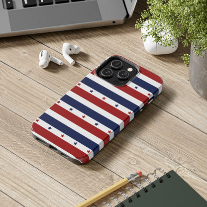 Patriotic Stars iPhone Case