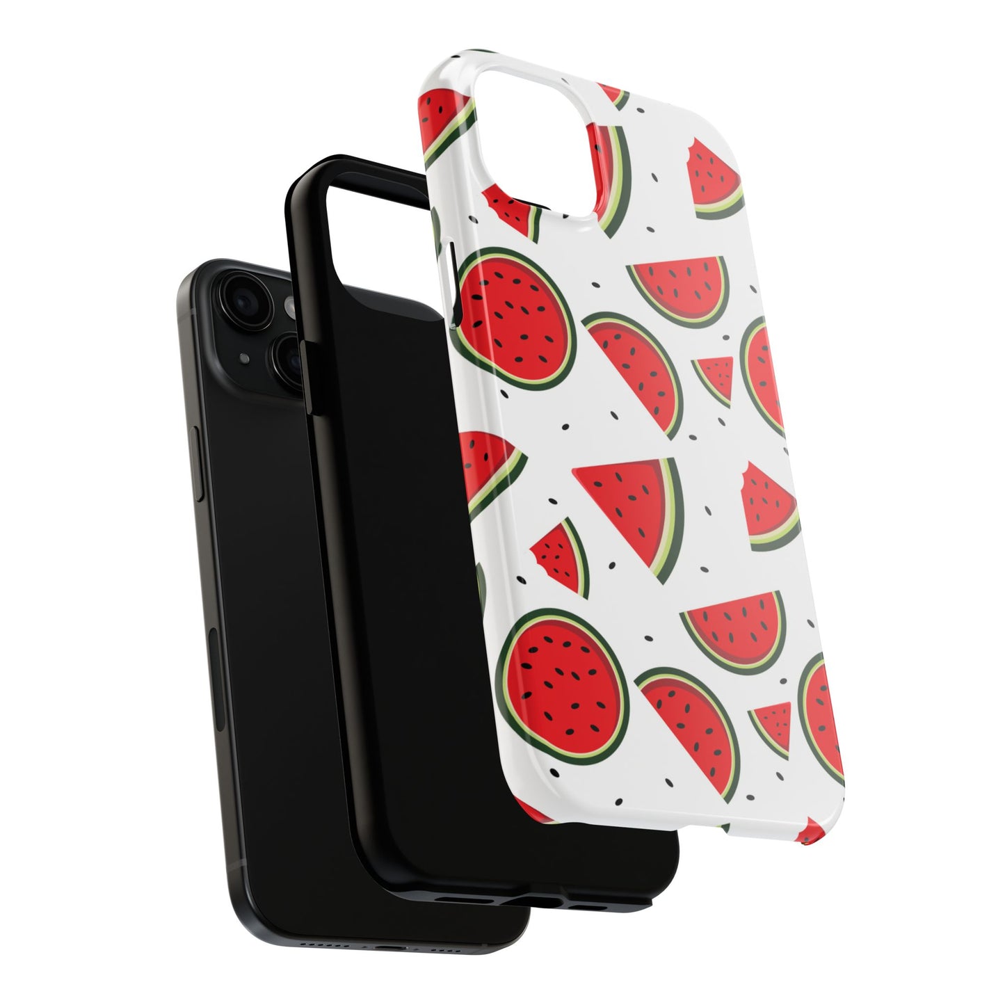 Sweet Watermelon iPhone Case – Fresh & Fun Fruit Pattern with Summer Vibes