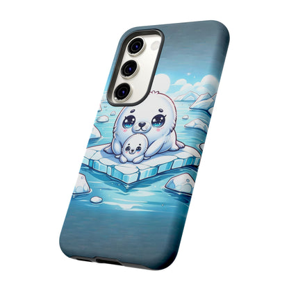 Arctic Embrace Seal iPhone Case