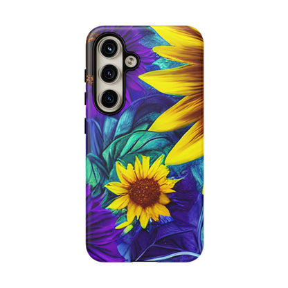 Purple & Gold Sunflower Dream - Samsung Galaxy Series Case