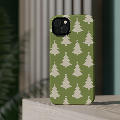 Minimalist Christmas Trees - MagSafe iPhone Series Case