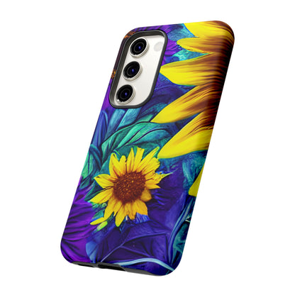 Purple & Gold Sunflower Dream - Samsung Galaxy Series Case