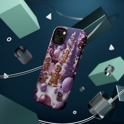 Pink Frosted Gingerbread Forest - MagSafe iPhone Series Case