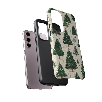 Festive Christmas Tree Forest Pattern – Samsung Galaxy Series Case