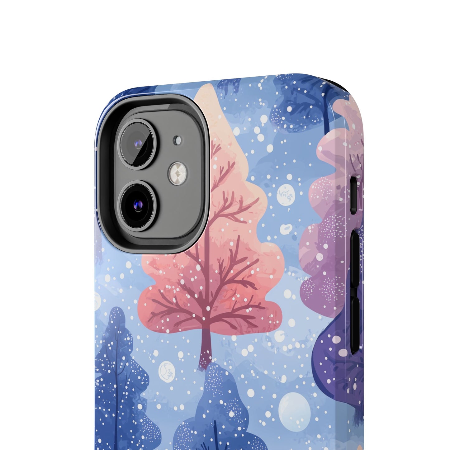 Pink & Purple Winter Wonderland - iPhone Series Case