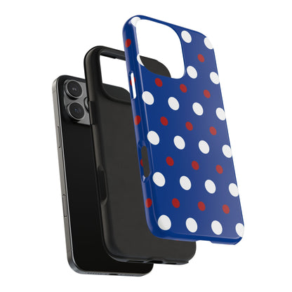 Patriotic Polka Dots – iPhone Case