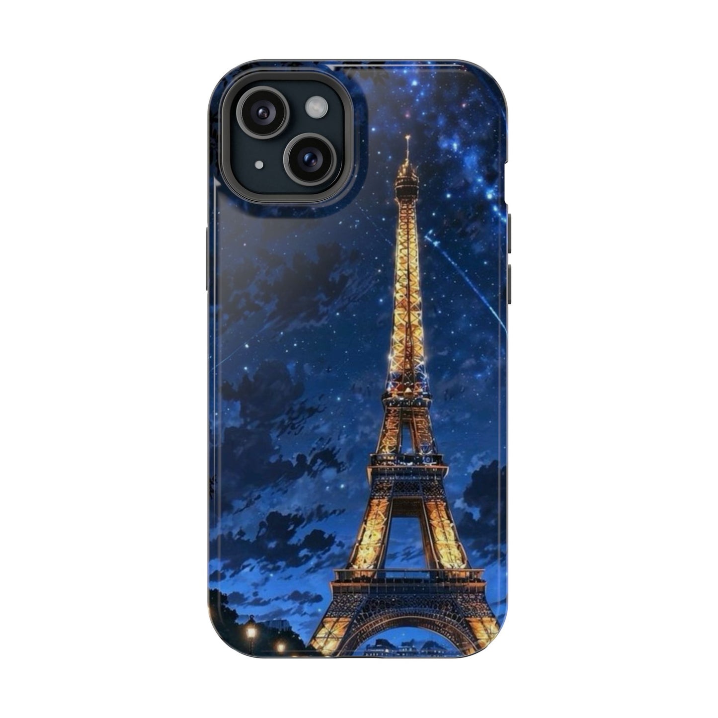 MagSafe Case - Eiffel Tower Under Starlit Sky Design