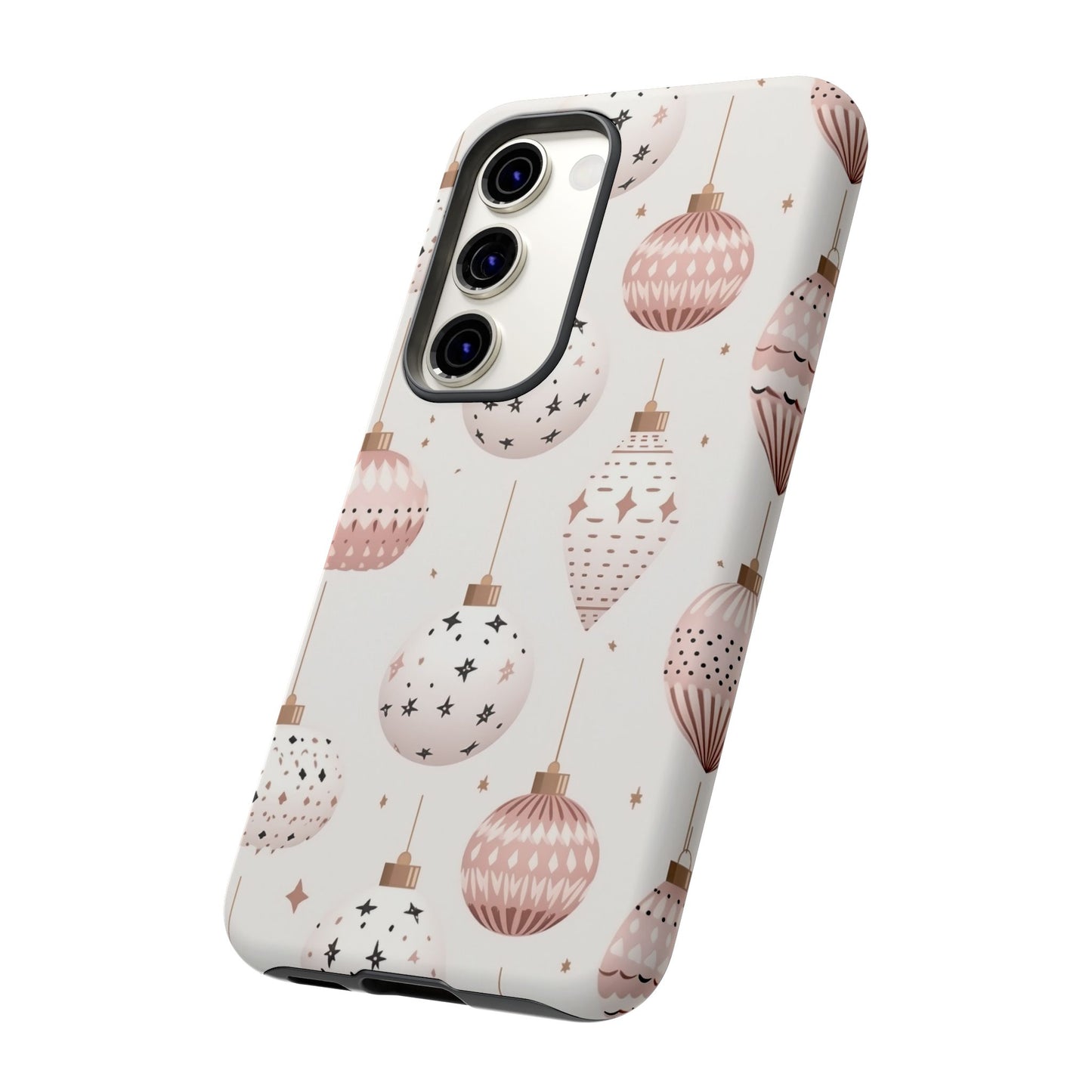 Blush Pink Holiday Ornaments - Samsung Galaxy Series Case