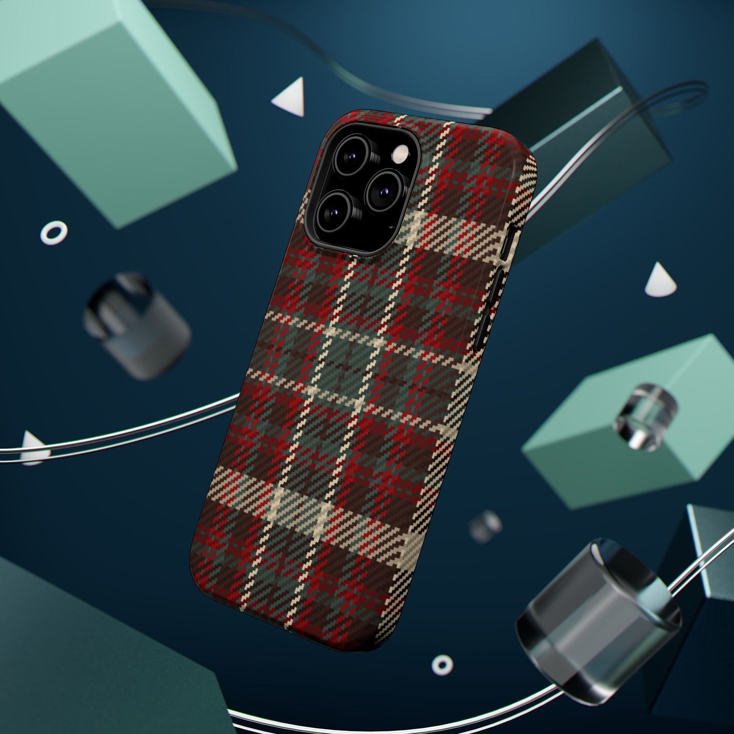 Cozy Rustic Plaid - MagSafe iPhone Series Case