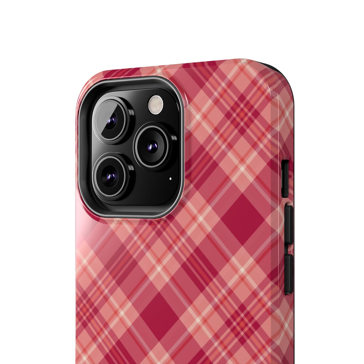 Rustic Red Plaid – iPhone Series Case