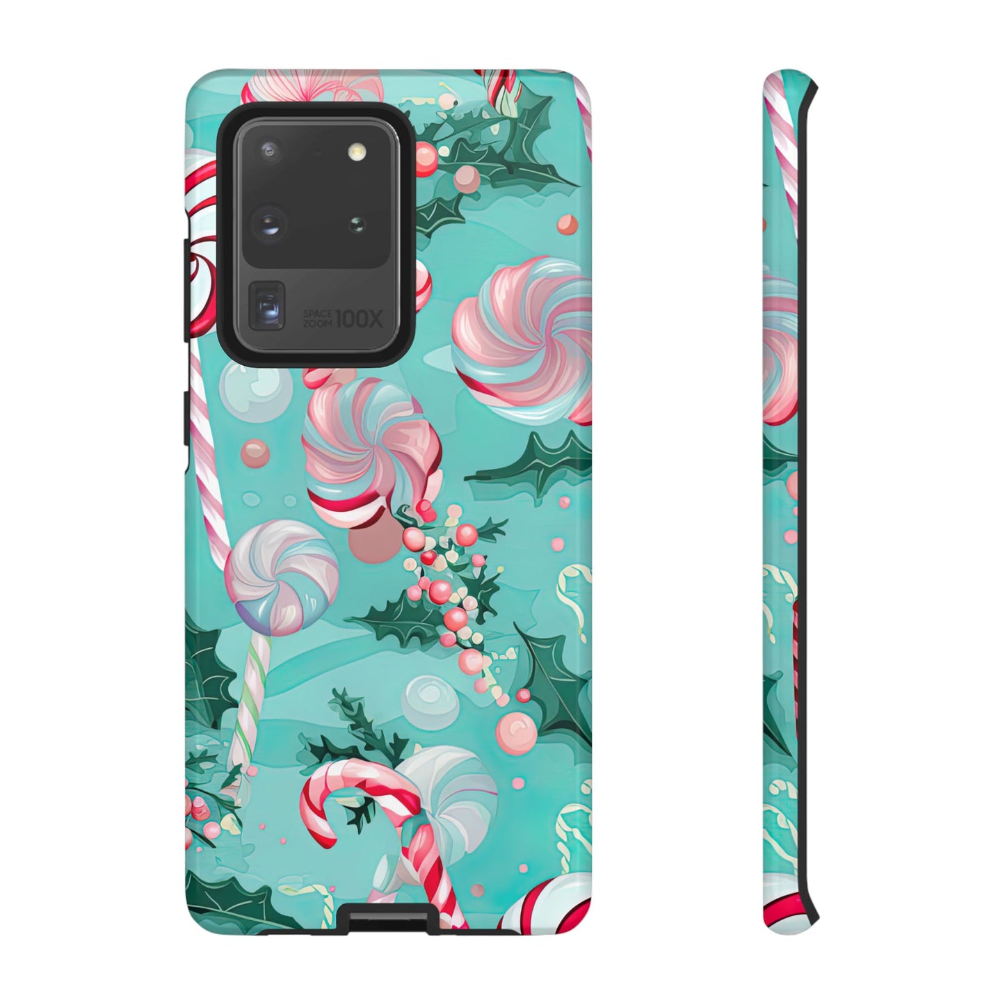 Candy Cane & Peppermint Holiday Delight – Samsung Galaxy Series Case