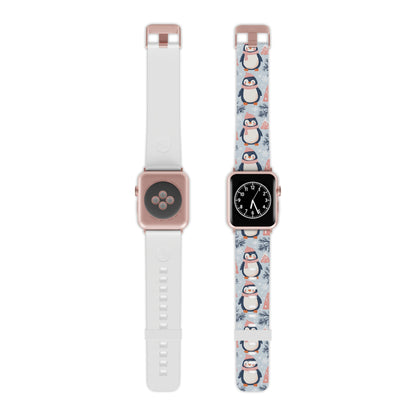 Penguin in Winter Wonderland Apple Watch Band