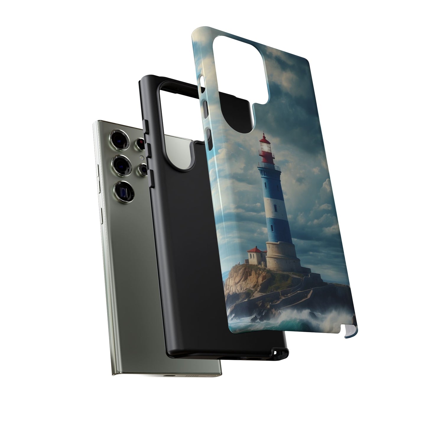 Samsung Galaxy Case - Coastal Lighthouse Design