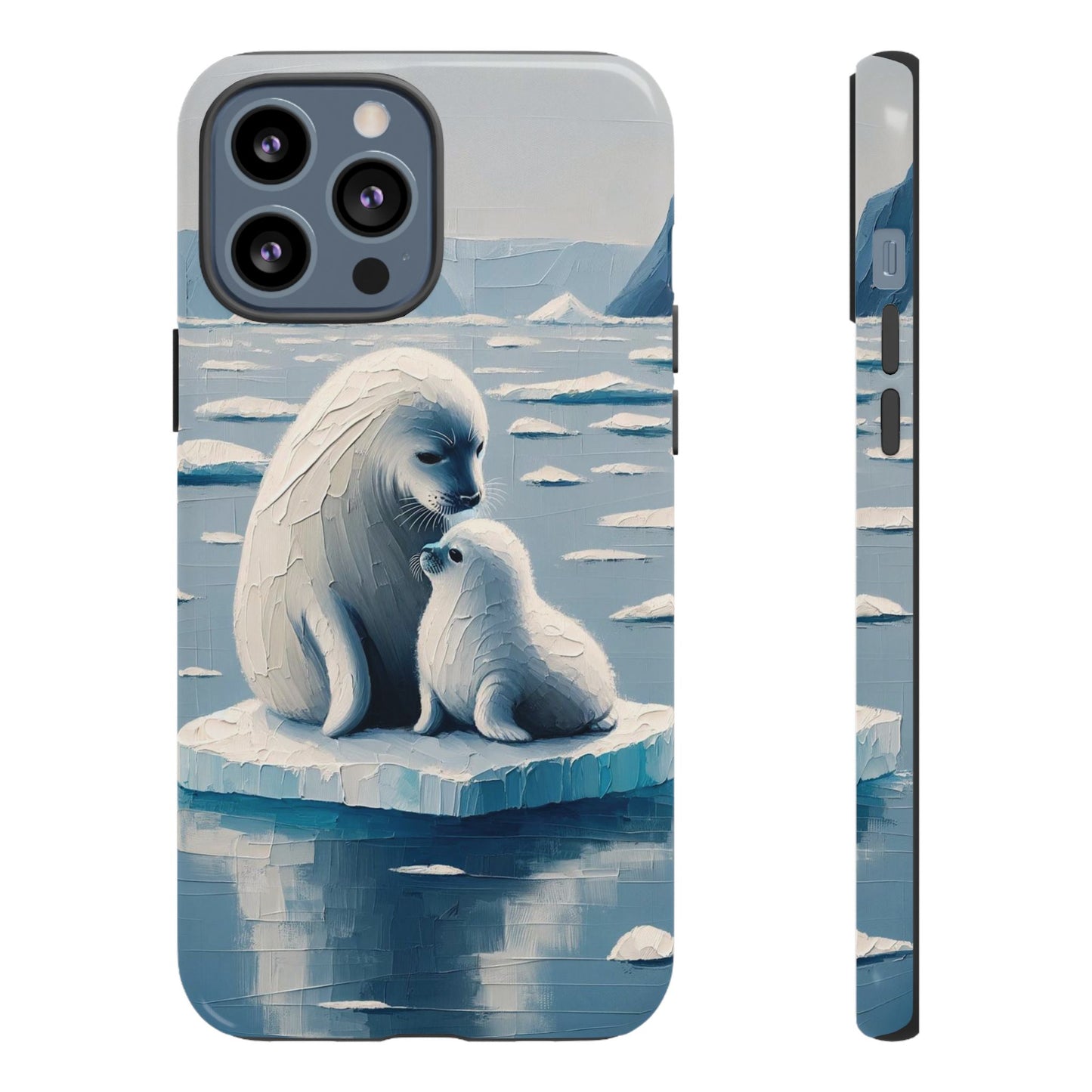 Arctic Serenity Seal iPhone Case